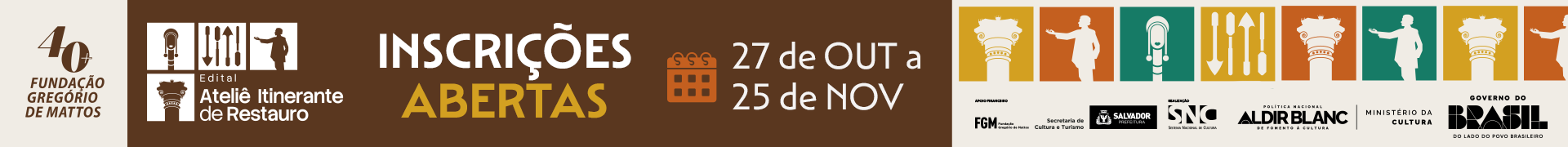 Edital Ateliê Itinerante de Restauro